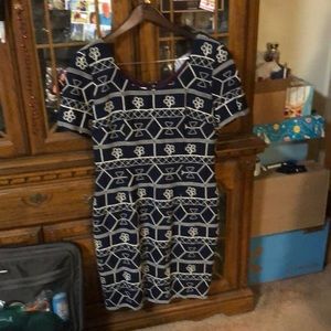 Knee length dress size 14